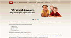 Desktop Screenshot of afterschooladventures.com